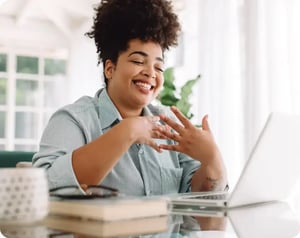 female-chatting
